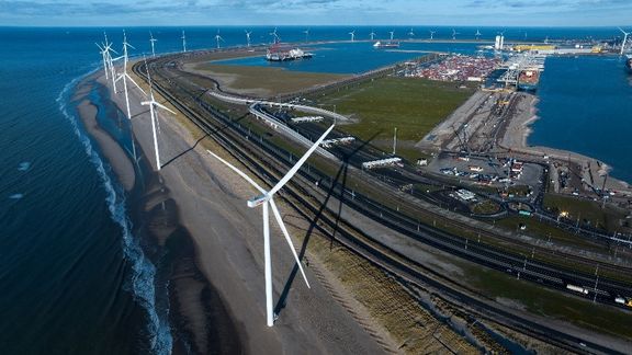 Windpark Maasvlakte 2 (Foto: Eneco)