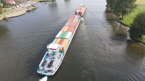 Inland barge Hermina