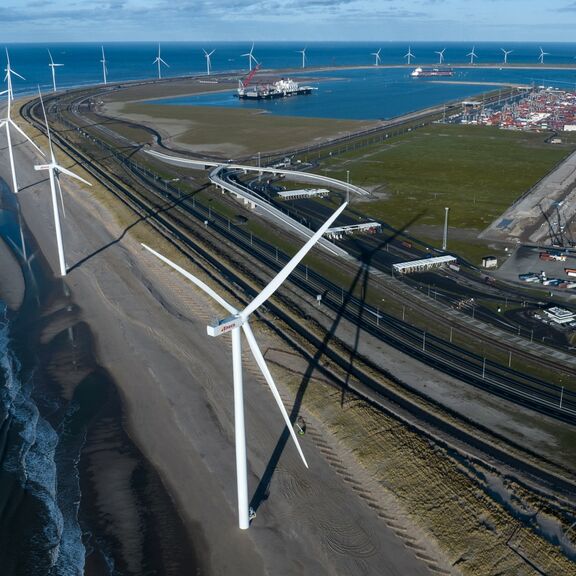 Windpark Maasvlakte 2 (Foto: Eneco)