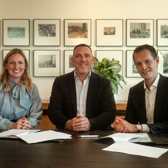 Ina Barge (RSP), Harold Kunst (AMPT MVII) and Tiemo Arkesteijn (RSP). Photo: Marc Nolte